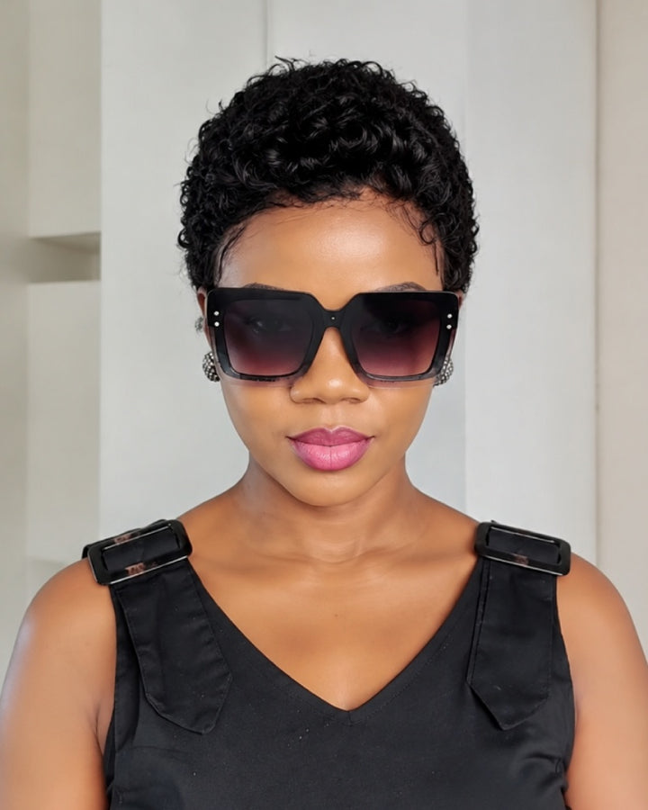 Big Chop Full Lace Short Curly Pixie Wig for Everyday Wear