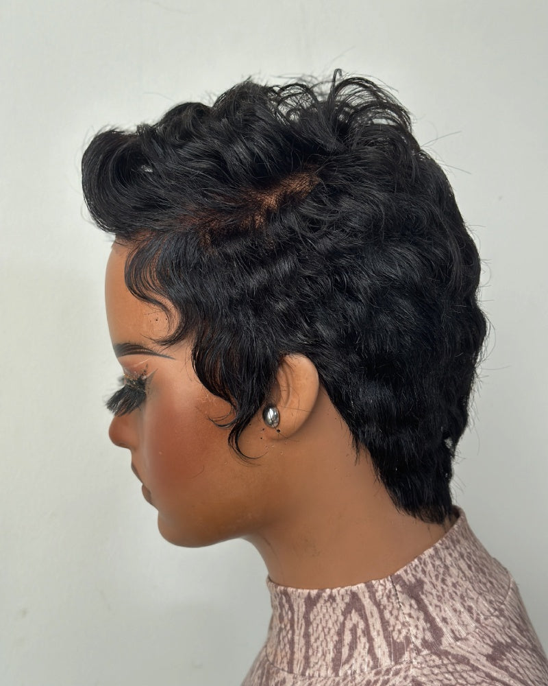 Tousled Layers Pixie Cut 13x6 Lace Wig