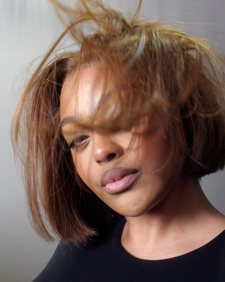 Short Cut Silky Straight Bob Lace Front Wig