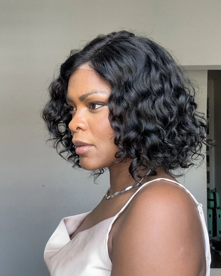 Wavy Curls 5x5 Lace Closure Wig