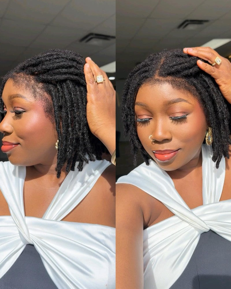 Full Lace Soft And Lightweight Locs Wig With Invisi Drawstring