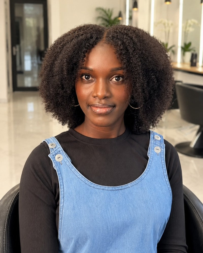 Natural Volume Arfo Jerry Curly 7x5 Lace Wig