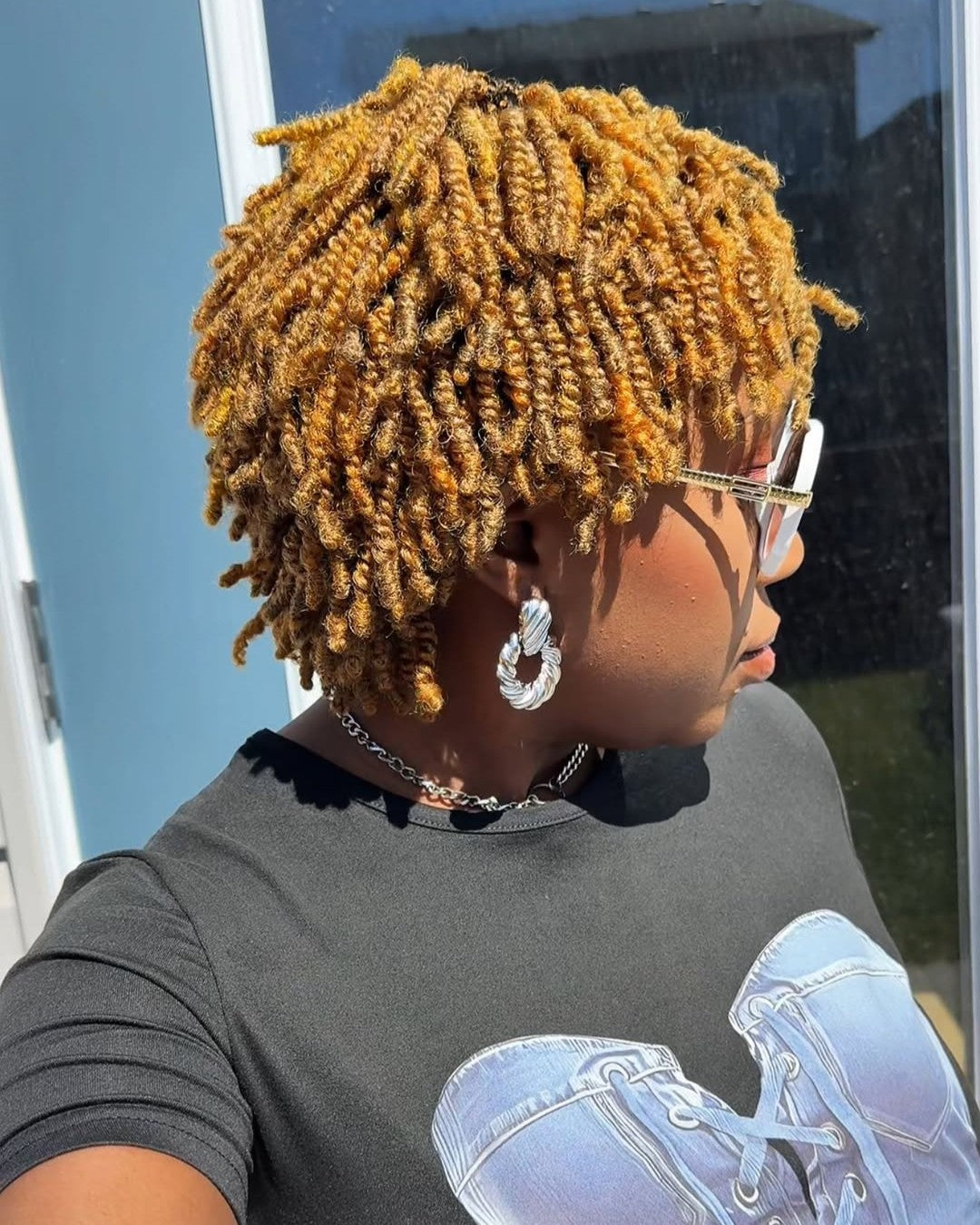 Full Lace Twist-out Afro Pixie Invisi Drawstring Wig