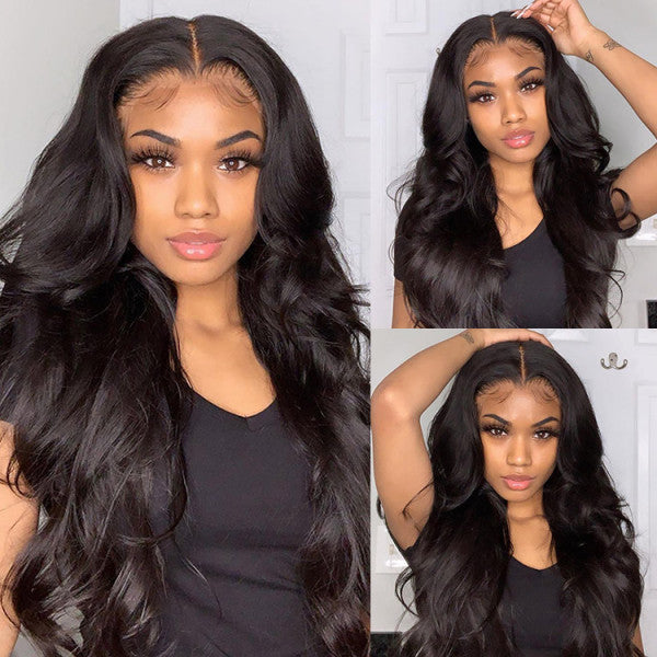 Body Wave Pre Cut  13×4 Lace Closure Wig