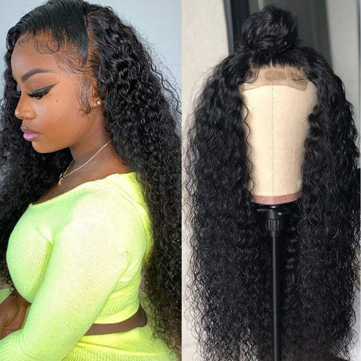 4X4 Lace Closure Jerry Curly Wig