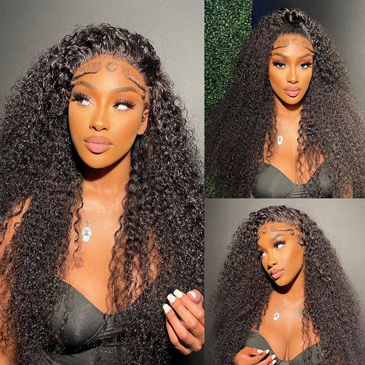 4X4 Lace Closure Jerry Curly Wig