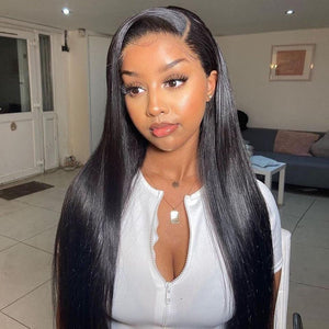 Glueless Undetectable 13x4 Lace Frontal Straight Wig
