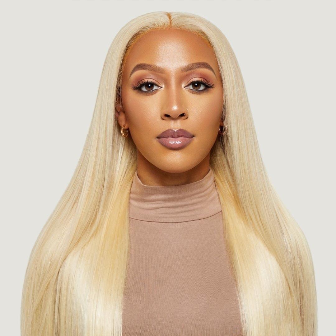 13x4 Lace Frontal 613 Blonde Straight Wig